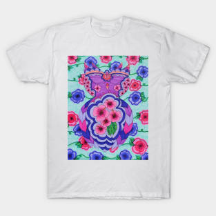 Flower owl 3 T-Shirt